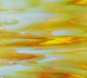 yellow streaky glass panel 300x272